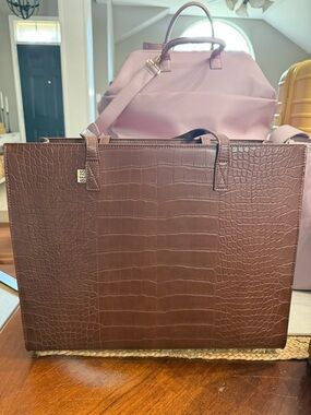 BEIS Large Work Tote - Maple Crock